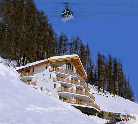 Hotel Garni Aurora Samnaun Exteriér fotografie